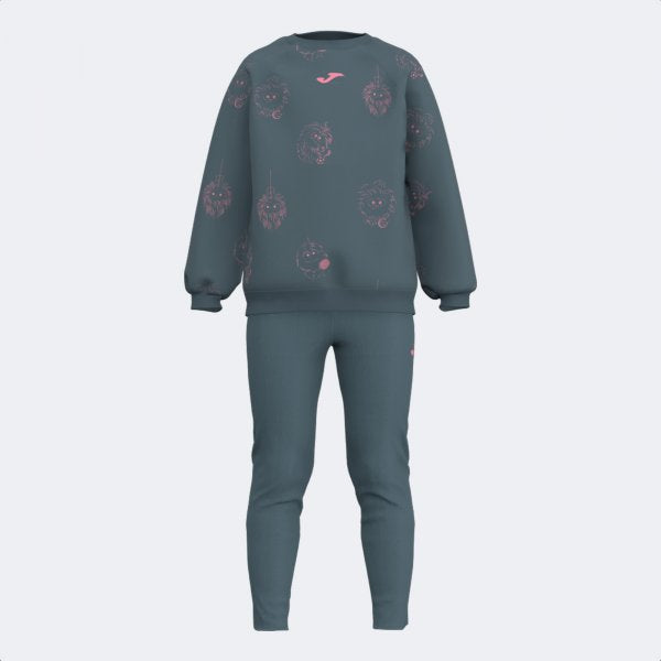 Екип / комплект JOMA KIDS TRACKSUIT синьо - сиво