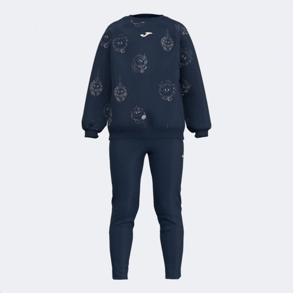 Екип / комплект JOMA KIDS TRACKSUIT морско синьо