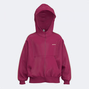 Суитшърт JOMA KIDS ZIP-UP HOODIE лилаво
