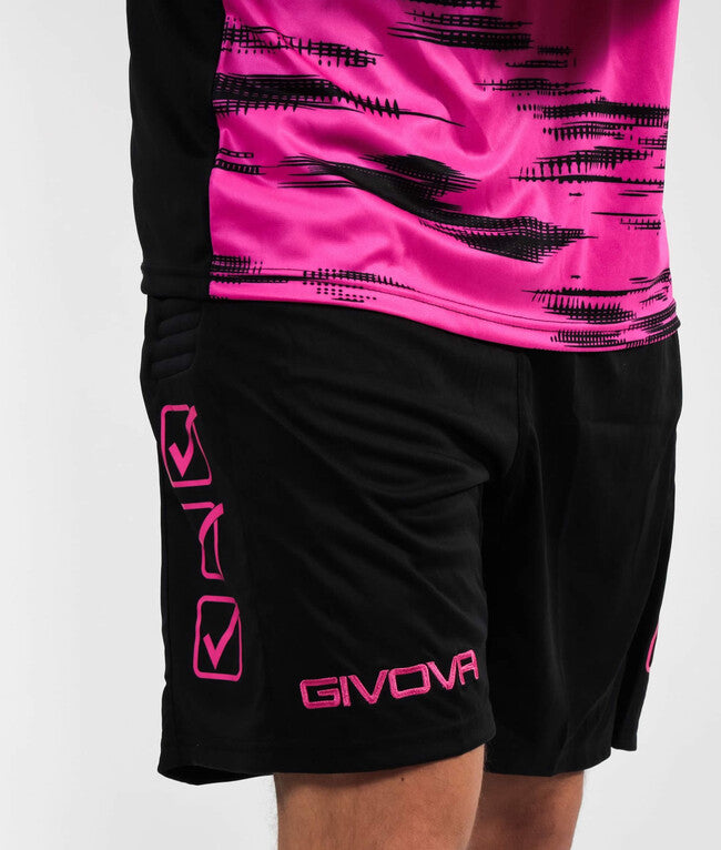 KIT PORTIERE DIFESA FUXIA/NERO