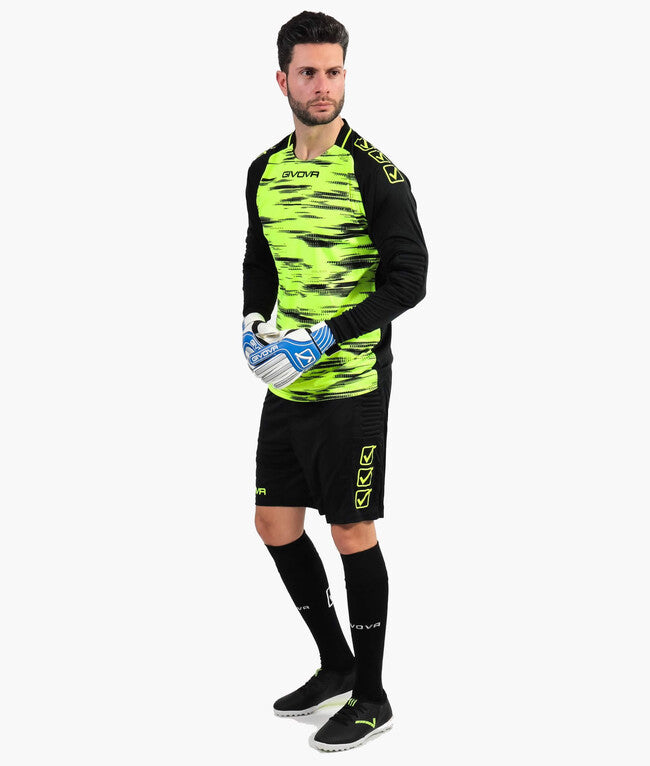 KIT PORTIERE DIFESA GIALLO FLUO/NERO