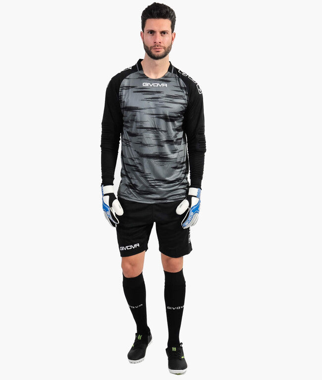 KIT PORTIERE DIFESA GRIGIO SCURO/NERO