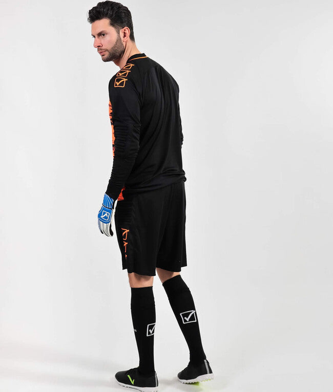 KIT PORTIERE DIFESA ARANCIO FLUO/NERO
