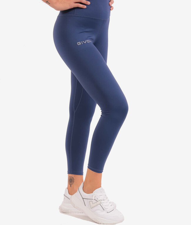 LEGGINS BASIC BLU