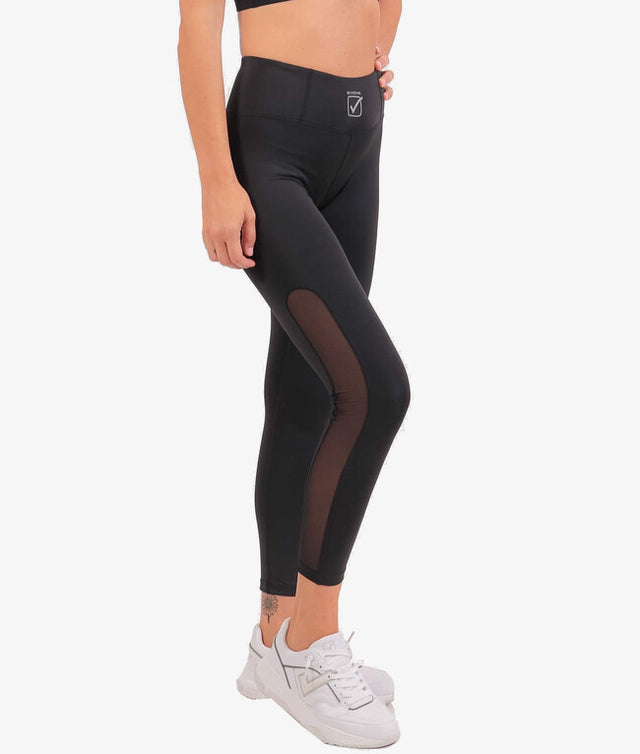 Панталони за бягане LEGGINGS MOON черно