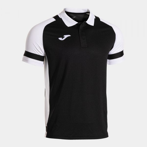 PHOENIX III SHORT SLEEVE POLO BLACK WHITE BLACK-WHITE