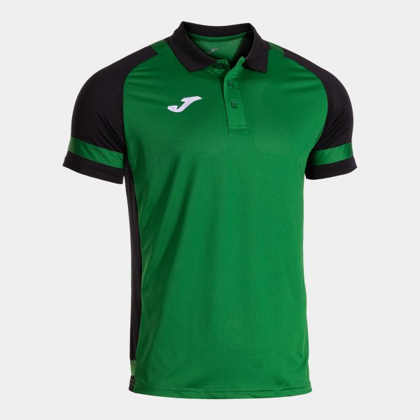 Поло блуза LIDER SHORT SLEEVE POLO зелено черно