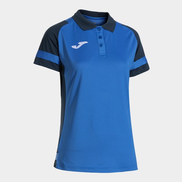 Дамски поло блуза LIDER SHORT SLEEVE POLO азурно морско синьо