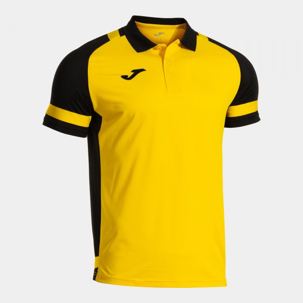 Поло блуза LIDER SHORT SLEEVE POLO жълто черно
