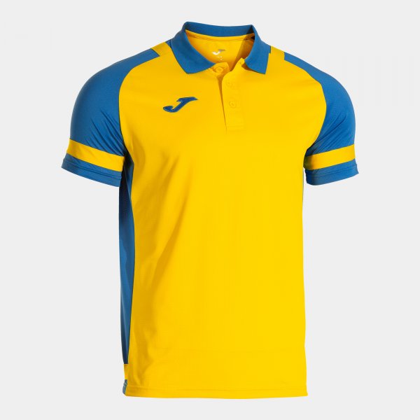 Поло блуза LIDER SHORT SLEEVE POLO жълто азурно