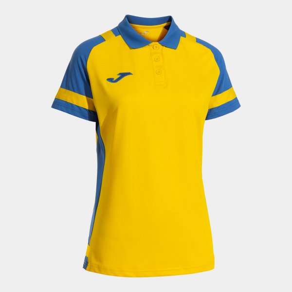 Дамски поло блуза LIDER SHORT SLEEVE POLO жълто азурно