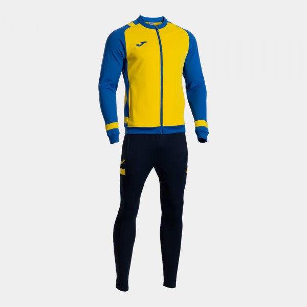 Екип / комплект LIDER TRACKSUIT жълто азурно