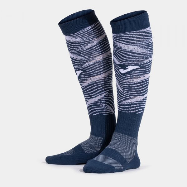 PREMIER III SOCKS NAVY BLUE WHITE NAVY-WHITE