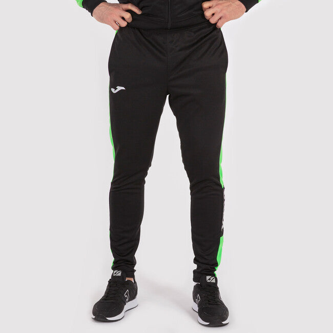 LONG CHAMPIONSHIP IV TROUSERS BLACK-GREEN NEGRO-VERDE FLUOR