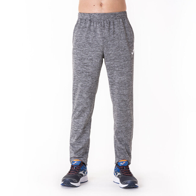ELBA LONG TROUSERS MELANGE (SKINNY) GRIS MELANGE MEDIO