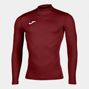 L/S T-SHIRT BRAMA ACADEMY DARK RED BURGUNDY