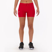 LYCRA HEATER-SHORT RED WOMEN RED