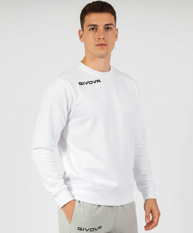 MAGLIA POLARFLEECE G/COLLO GIVOVA ONE BIANCO