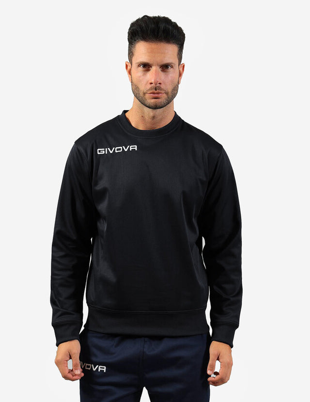 Суитшърт MAGLIA POLARFLEECE G/COLLO GIVOVA ONE черно