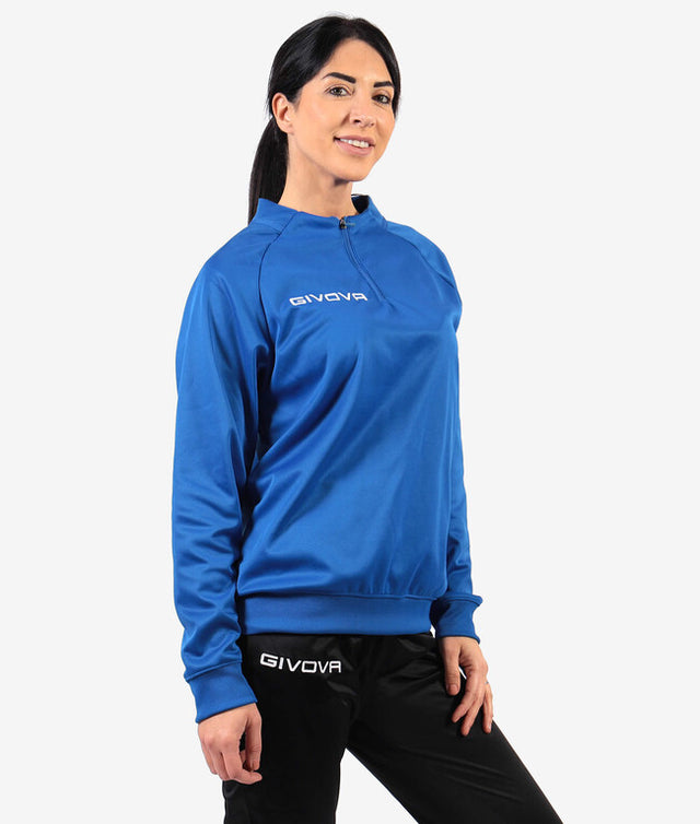 Яке MAGLIA POLARFLEECE TECNICA (HALF ZIP) 500 азурно синьо