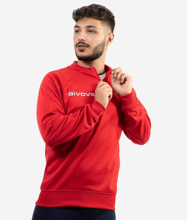 Яке MAGLIA POLARFLEECE TECNICA (HALF ZIP) 500 червено