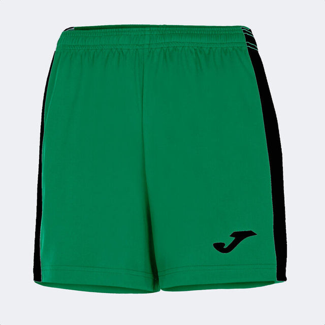 Дамски футболни шорти MAXI SHORT черно зелено