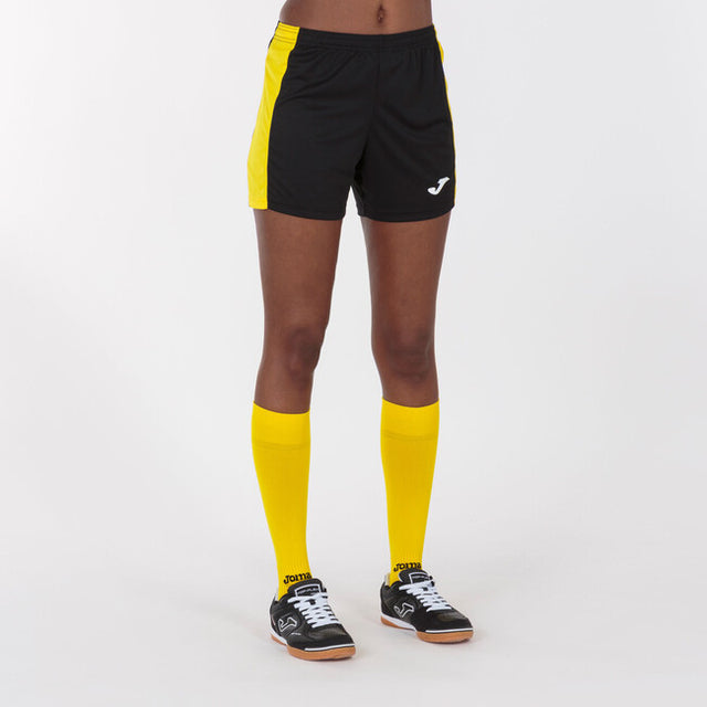 Дамски футболни шорти MAXI SHORT черно жълто