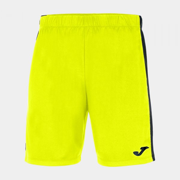 Футболни шорти MAXI SHORT флуоресцентно жълто черно