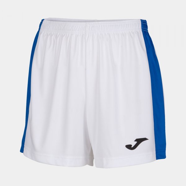 Дамски футболни шорти MAXI SHORT бяло азурно
