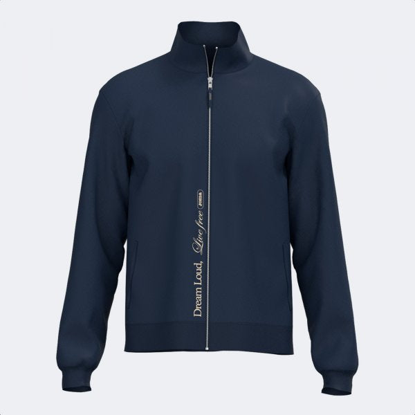 Суитшърт MIMETIC FULL ZIP SWEATSHIRT морско синьо