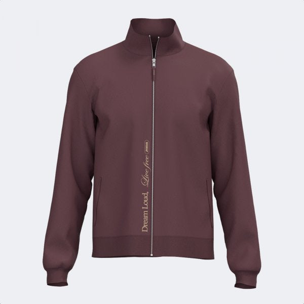 Суитшърт MIMETIC FULL ZIP SWEATSHIRT лилаво