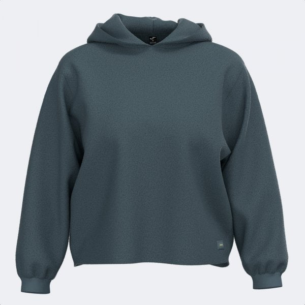 Дамска суитшърт MIMETIC HOODIE синьо - сиво