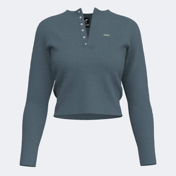 Дамски тениска MIMETIC LONG SLEEVE T-SHIRT синьо - сиво