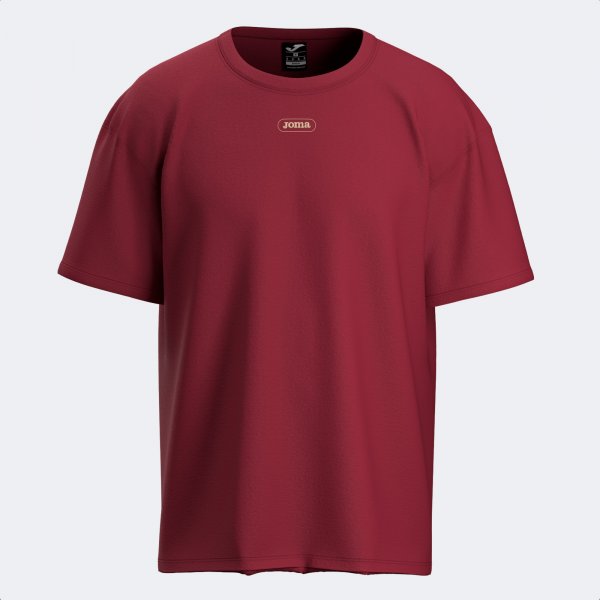 Поло блуза MIMETIC SHORT SLEEVE T-SHIRT бордо