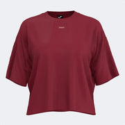 MIMETIC SHORT SLEEVE T-SHIRT DARK RED WINE