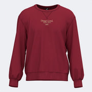 Суитшърт MIMETIC SWEATSHIRT DARK RED WINE