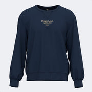 Суитшърт MIMETIC SWEATSHIRT морско синьо