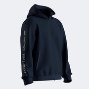 Суитшърт MIMETIC ZIP-UP HOODIE морско синьо