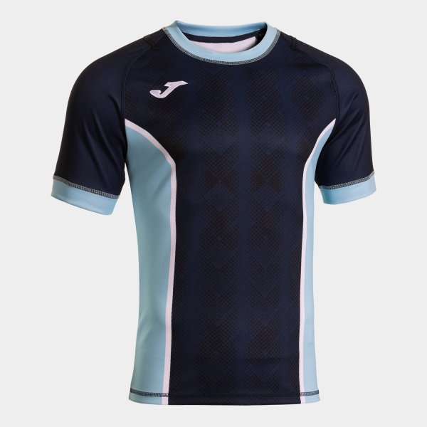 Фланелка / тениска MYSKIN III SHORT SLEEVE T-SHIRT морско синьо светло синьо
