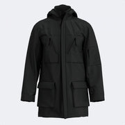 MYSTIC ANORAK BLACK BLACK