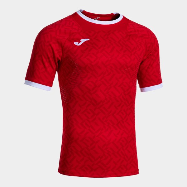 Тениска с къс ръкав NATION SHORT SLEEVE T-SHIRT червено