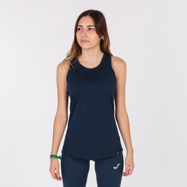 Дамски спортен потник T-SHIRT TANK TOP OASIS морско синьо