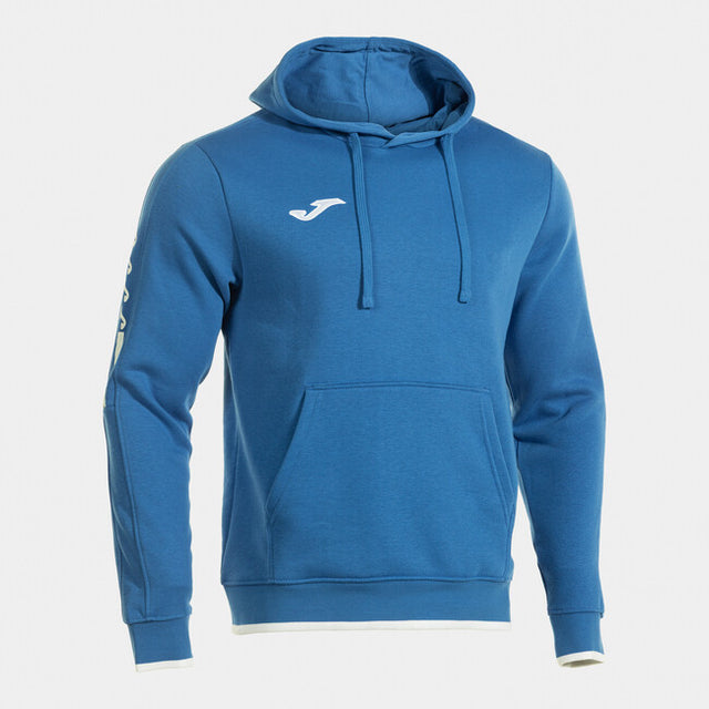 Суитшърт с качулка OLIMPIADA HOODIE азурно