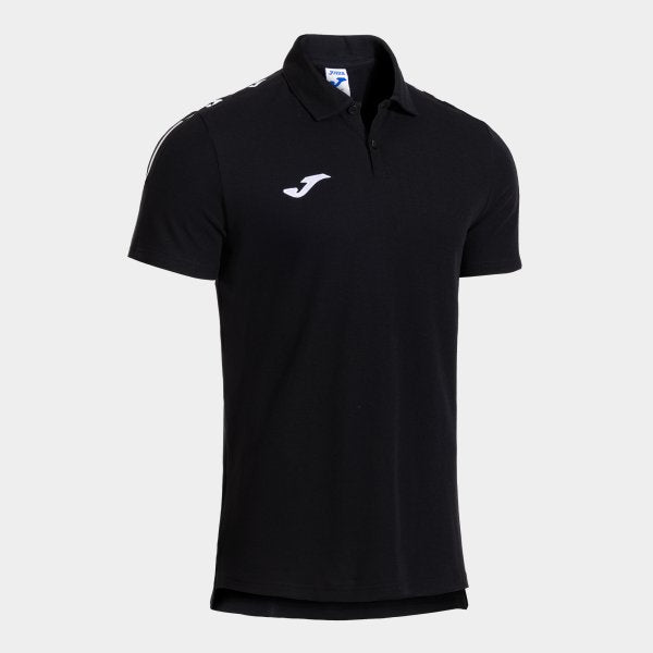 Поло блуза OLIMPIADA SHORT SLEEVE POLO черно