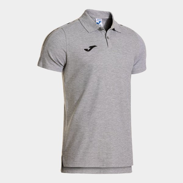 Поло блуза OLIMPIADA SHORT SLEEVE POLO сиво