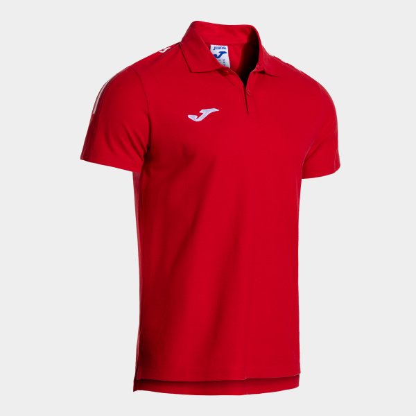 OLIMPIADA SHORT SLEEVE POLO RED RED