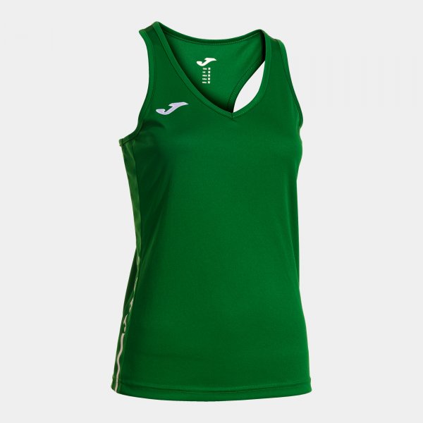 Дамски спортен потник OLIMPIADA TANK TOP зелено
