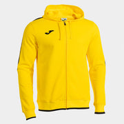 OLIMPIADA ZIP-UP HOODIE YELLOW BLACK YELLOW-BLACK