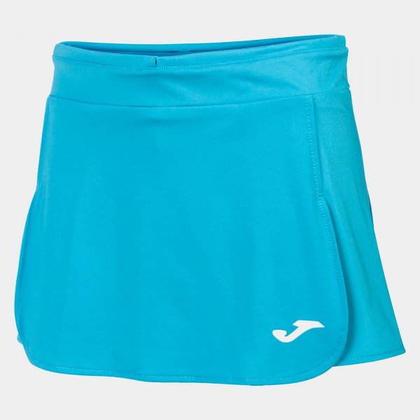 Дамска спортна пола COMBINED SKIRT/SHORTS OPEN II флуоресцентно тюркоазено