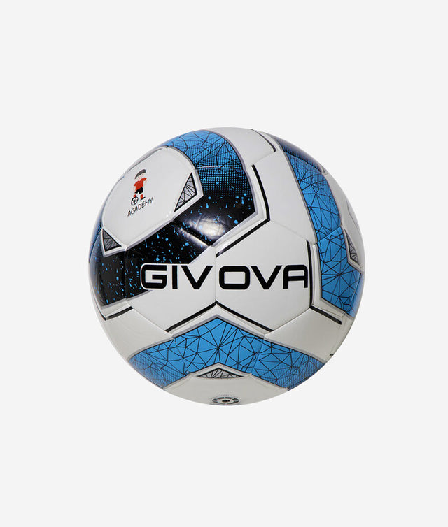 Топка PALLONE ACADEMY SCHOOL черно-светлосиньо